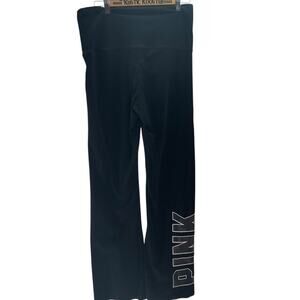 VS Pink Women's Black Camo yoga pant Camo Leggings workout L